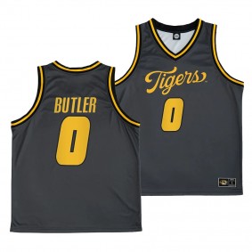 Jordan Butler Missouri Tigers #0 Anthracite Alternate Script Jersey Unisex Basketball