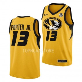 Michael Porter Jr. Missouri Tigers Alumni Basketball Jersey - Gold