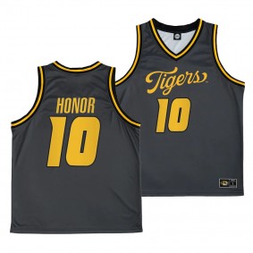 Nick Honor Missouri Tigers #10 Anthracite Alternate Script Jersey Unisex Basketball